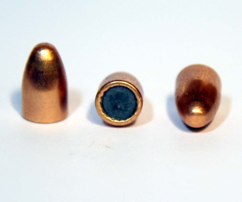 9mm 124gr FMJ Bullets .355"