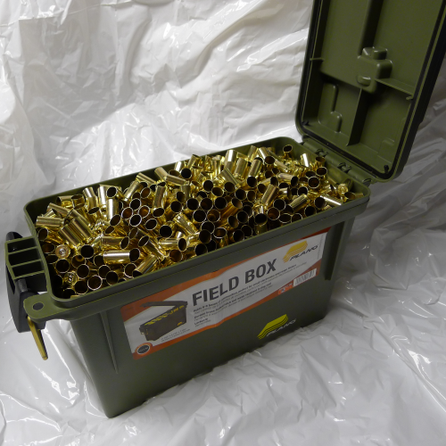 9mm Brass 1700ct Unprocessed with Field Box